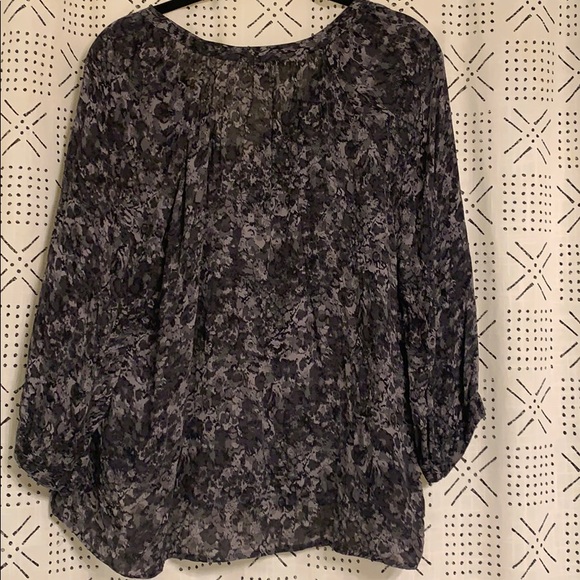 JOIE Ruffle Silk Blouse - Picture 4 of 4